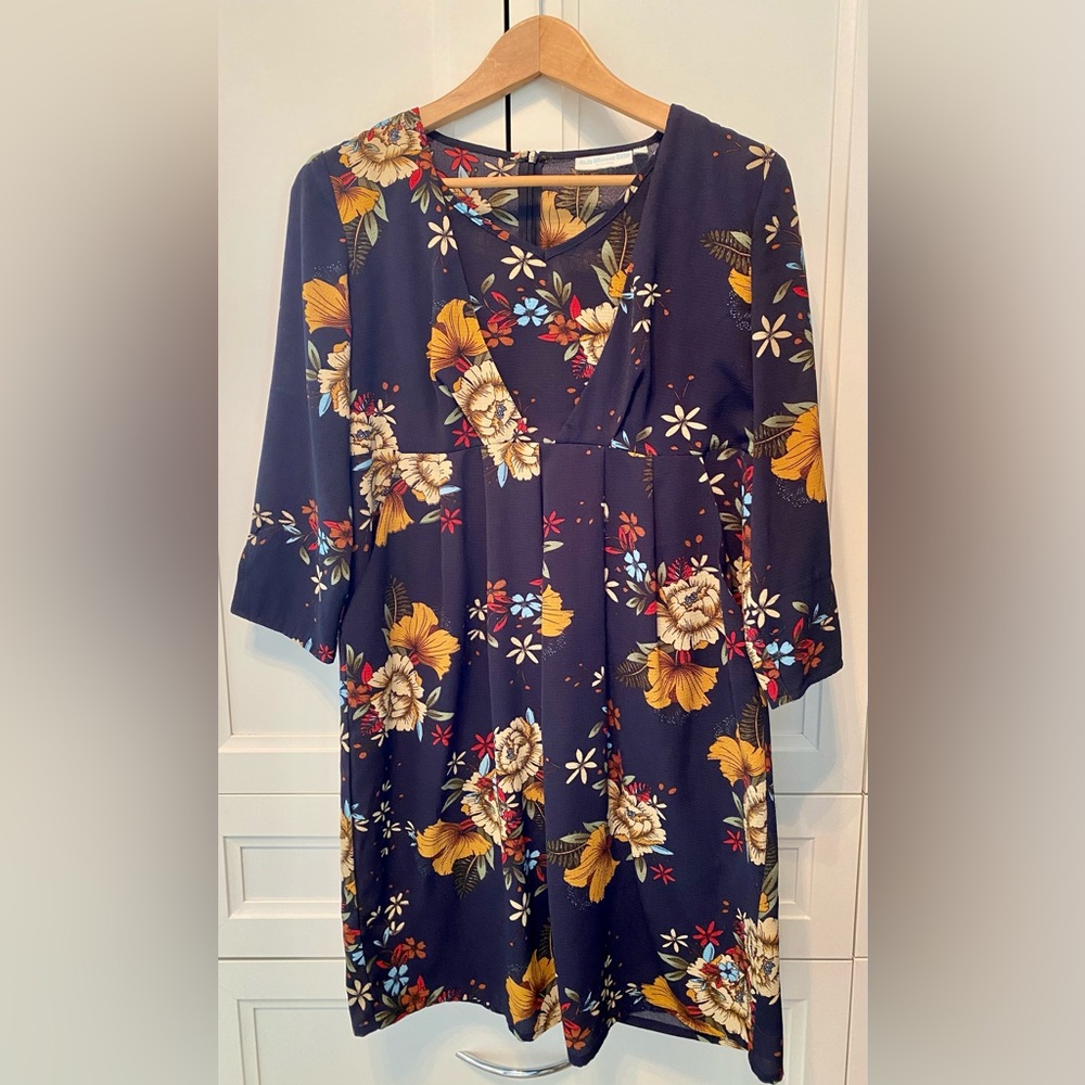 Jojo Maman Bebe Floral Maternity/Nursing Dress